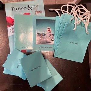 Tiffany Packaging - boxes, dust bags, shopping bags